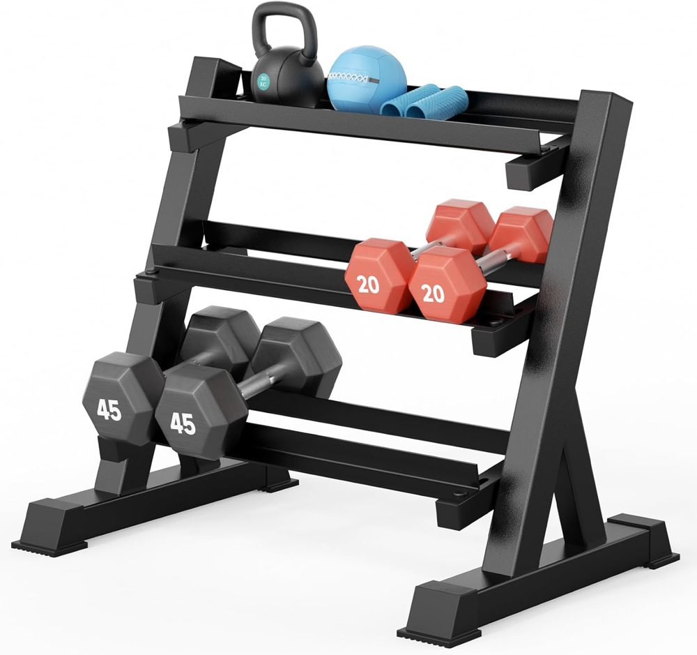 Declutter Your Home Gym Instantly With This Heavy-Duty Dumbbell Rack — Now 31% Off