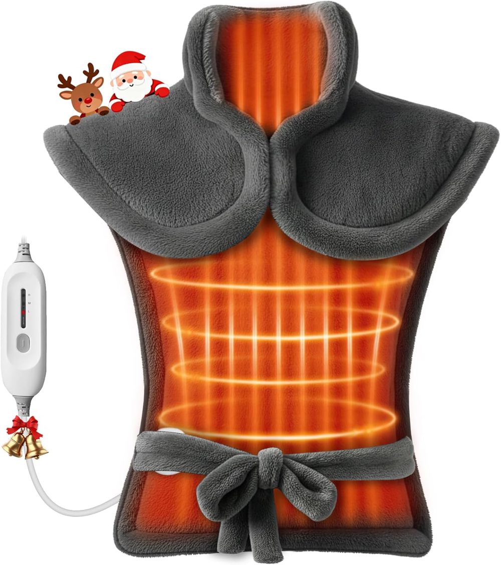 Comfier Large Heating Pad for Back Neck and Shoulders