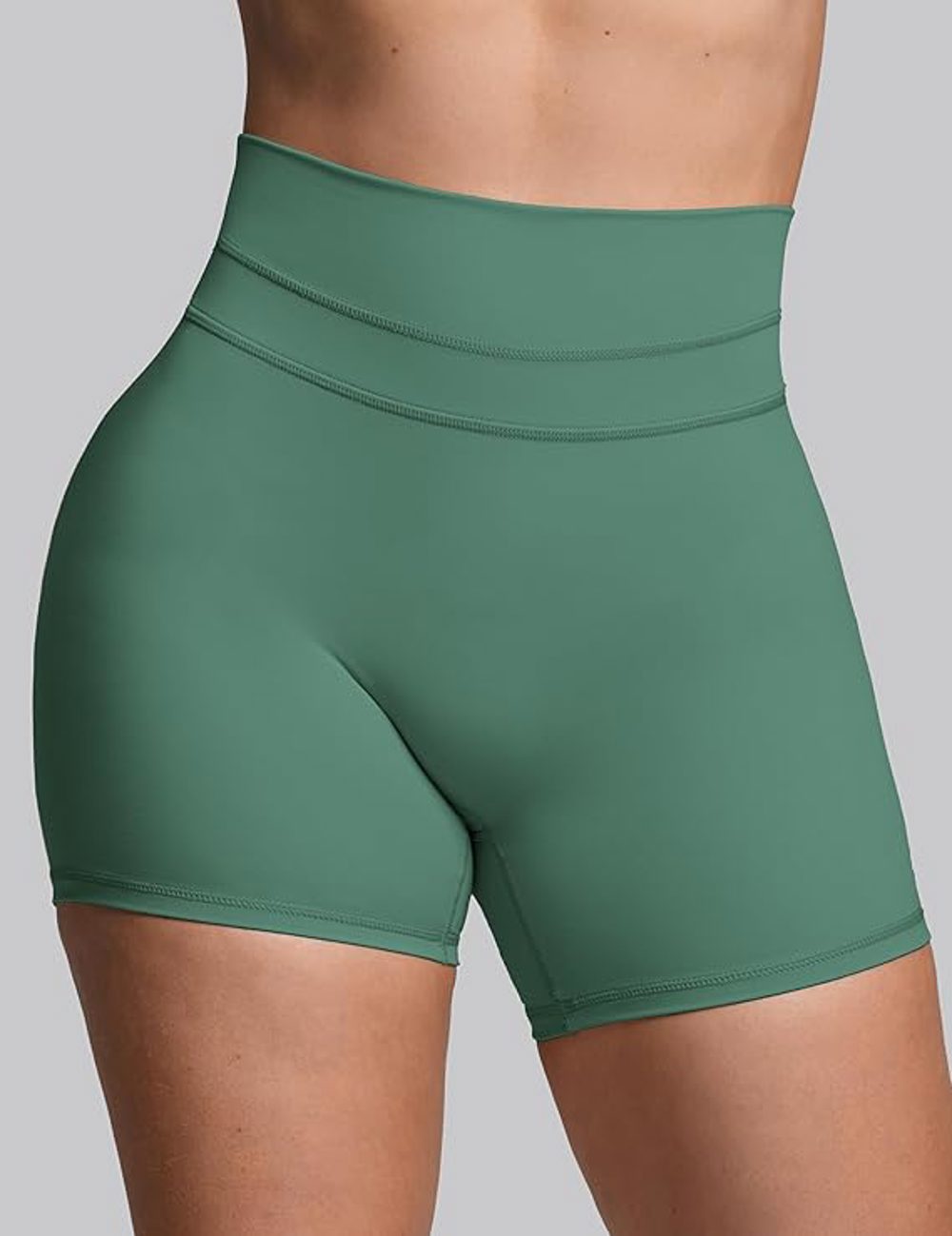Booty-Lifting V Biker Shorts – No Front Seam, Ultra Flattering Fit