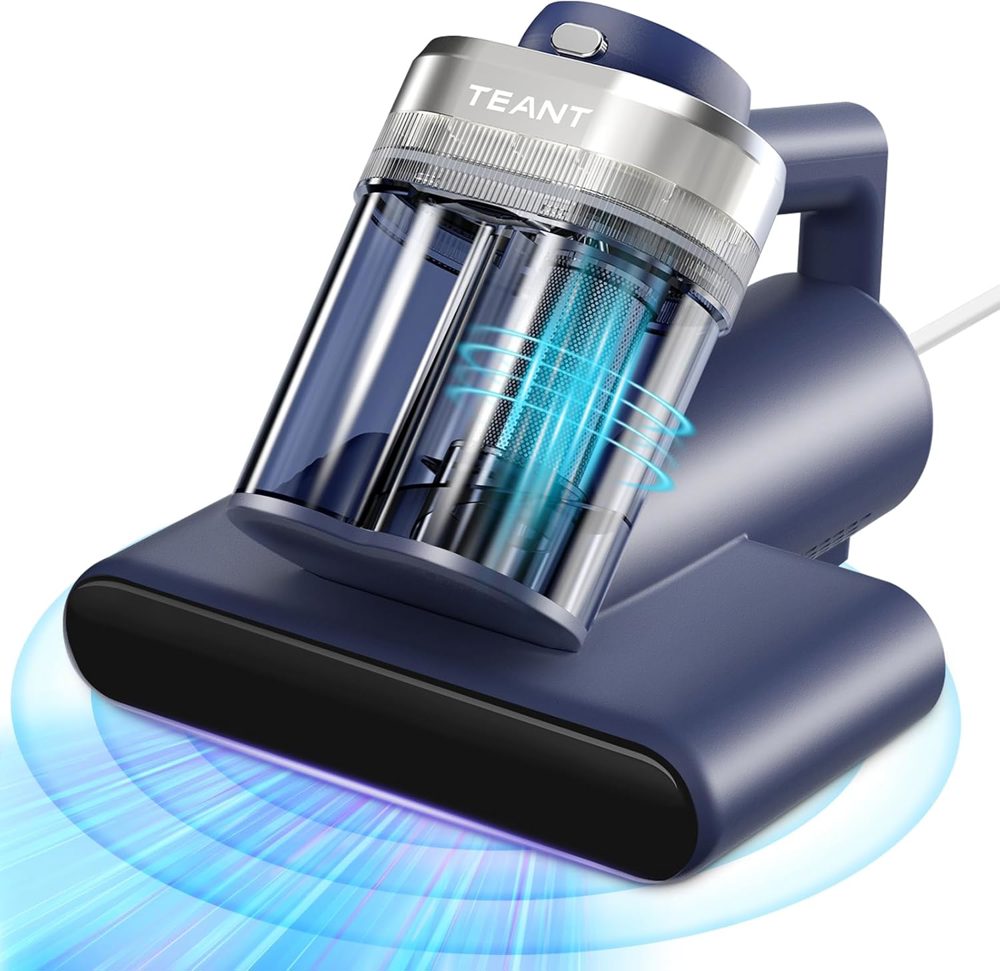 Mattress Vacuum Cleaner with UV‑C, Heat, and 16kPa Suction