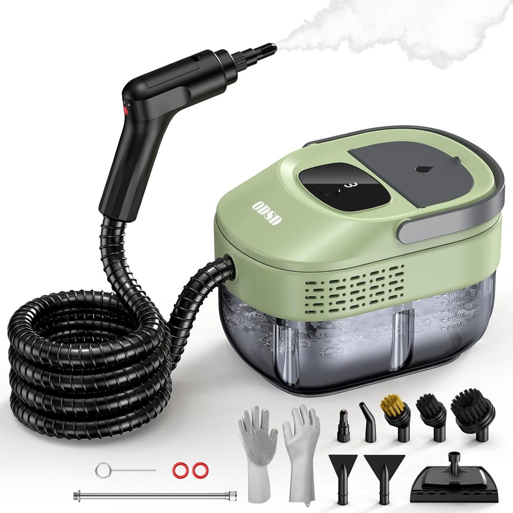 ODSD 3-Level Steam Cleaner with 15s Heat-Up and 1.6L Tank