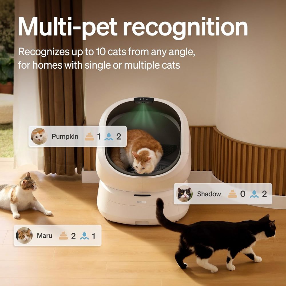 This Futuristic Litter Box Uses AI to Track Your Cat’s Health (And Never Needs Scooping)