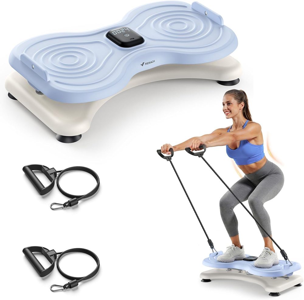 MERACH Waist Twister Machine with Display – Burn Belly Fat Fast at Home