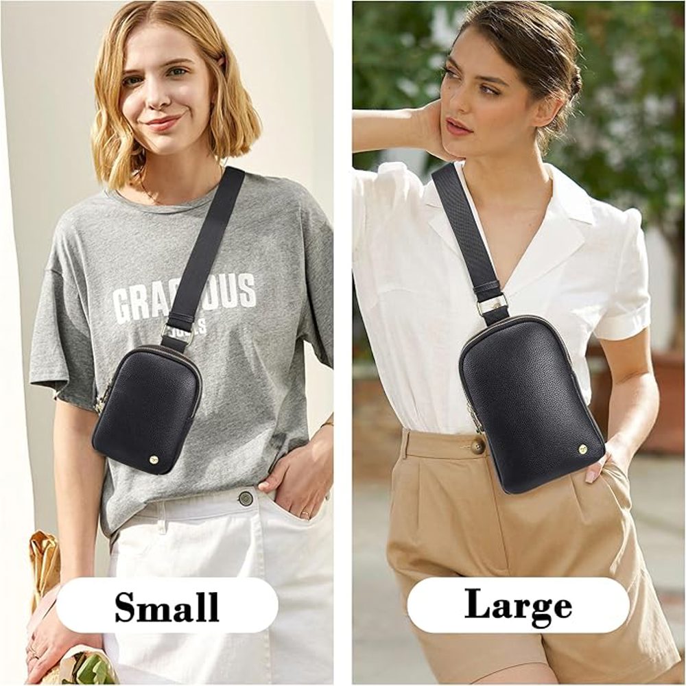 INICAT Anti-Theft Crossbody Bag – Sleek, Secure & Vegan-Friendly