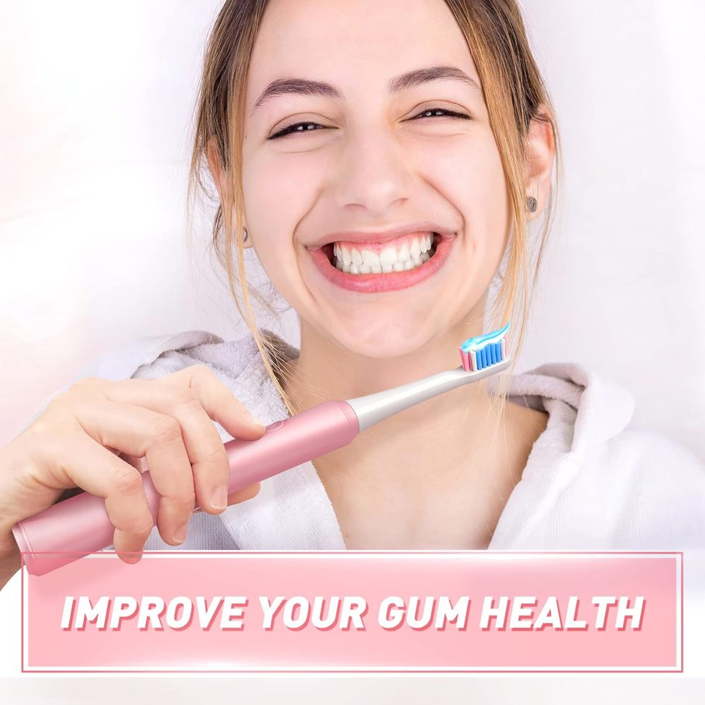TEETHEORY Sonic Electric Toothbrush – Deep‑Clean Rechargeable Brush