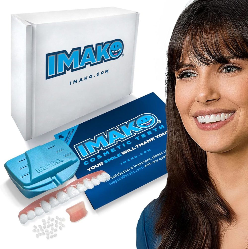 Imako Premium Cosmetic Uppers – DIY Smile Makeover Veneers