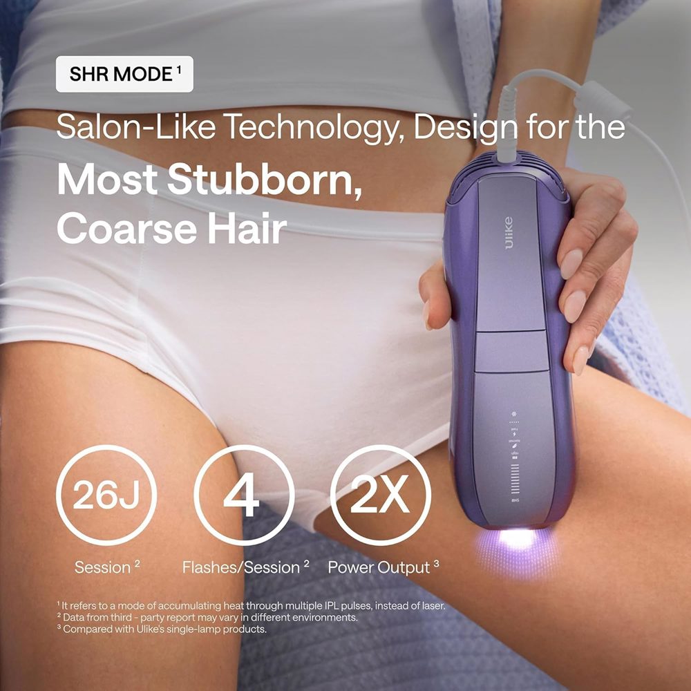 Ulike Air 10 IPL Hair Removal Device — Smooth Results from Home  Description: