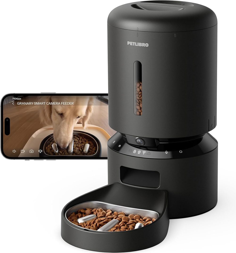 PETLIBRO Automatic Pet Feeder with Camera and 2-Way Audio