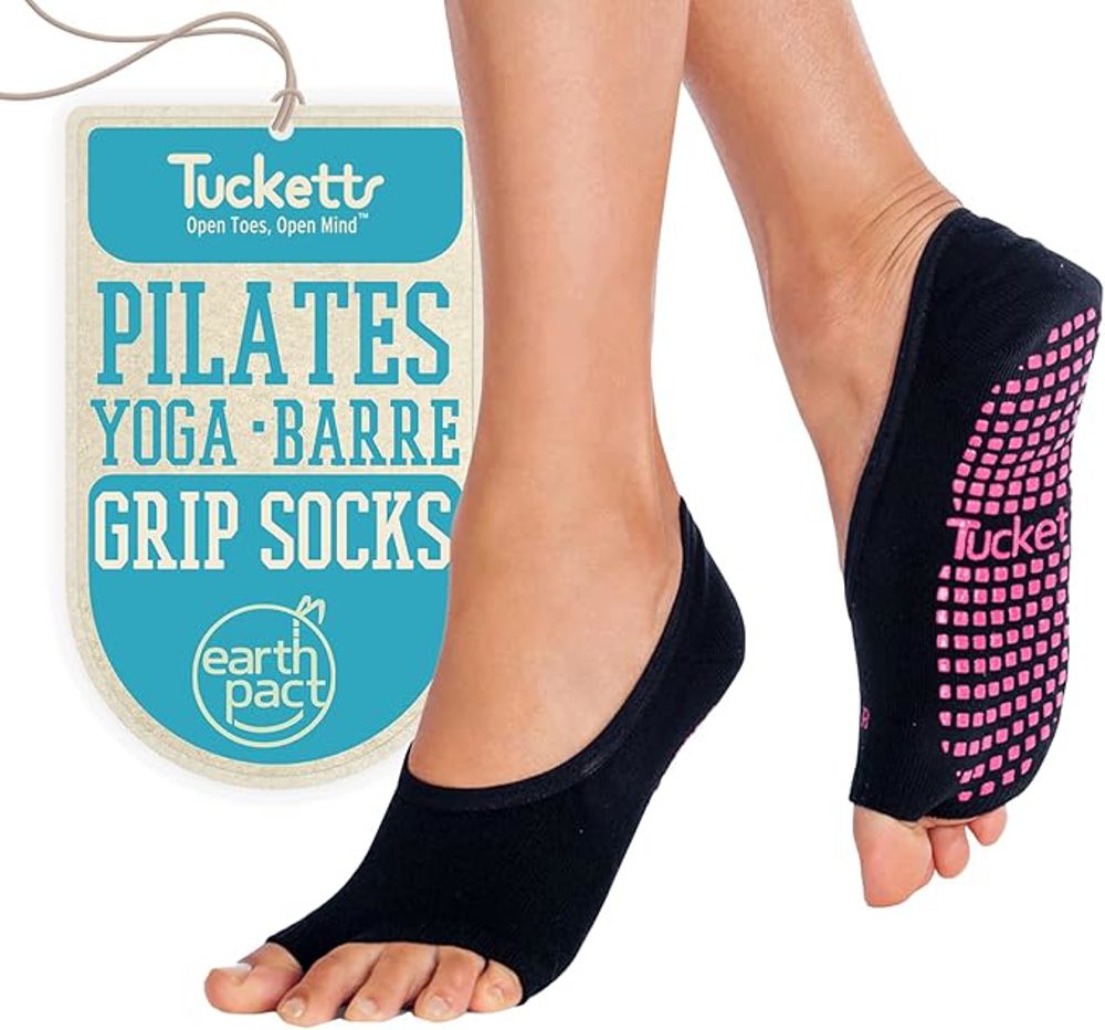 Pilates Grip Socks That Stay Put During Every Move