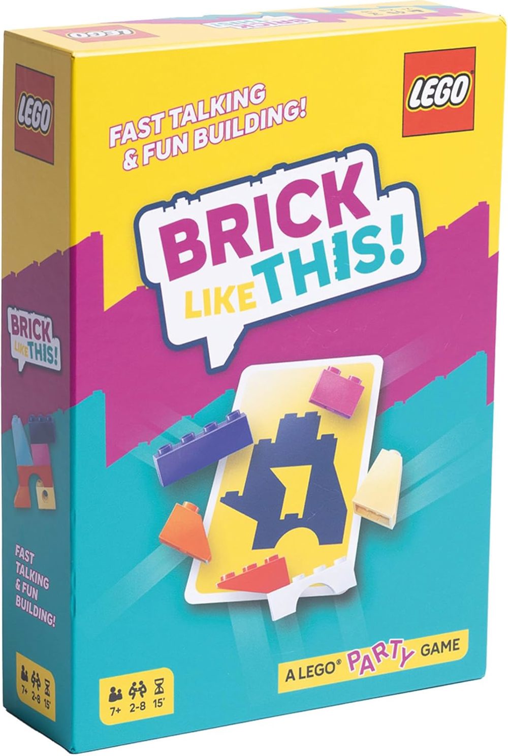 "Asmodee Brick Like This! The Official LEGO Party Game for Families and Kids"