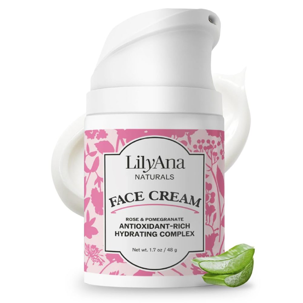 LilyAna Naturals Face Cream — Hydrating Anti‑Aging Moisturizer